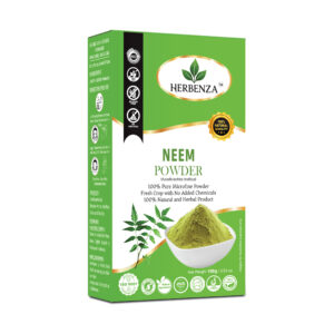 Herbenza Herbal Neem Powder – Natural Skin & Hair Care 100g