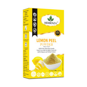 Herbenza Herbal Lemon Powder – Natural Zest for Health & Beauty 100g