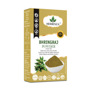 Herbenza Bhringraj Powder – Natural Hair Care Solution 100g