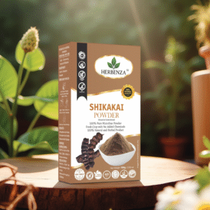 Herbenza Shikakai Powder – Natural Hair Cleanser & Conditioner 100g